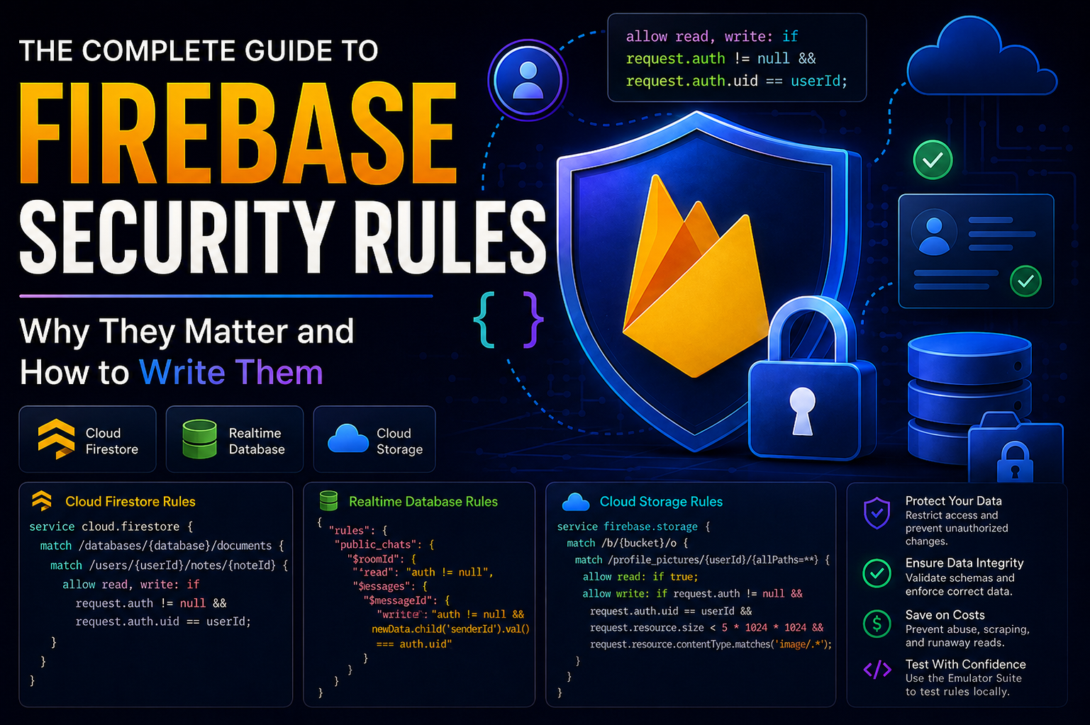 The Complete Guide to Firebase Security Rules: Why They Matter and how to Write Them
