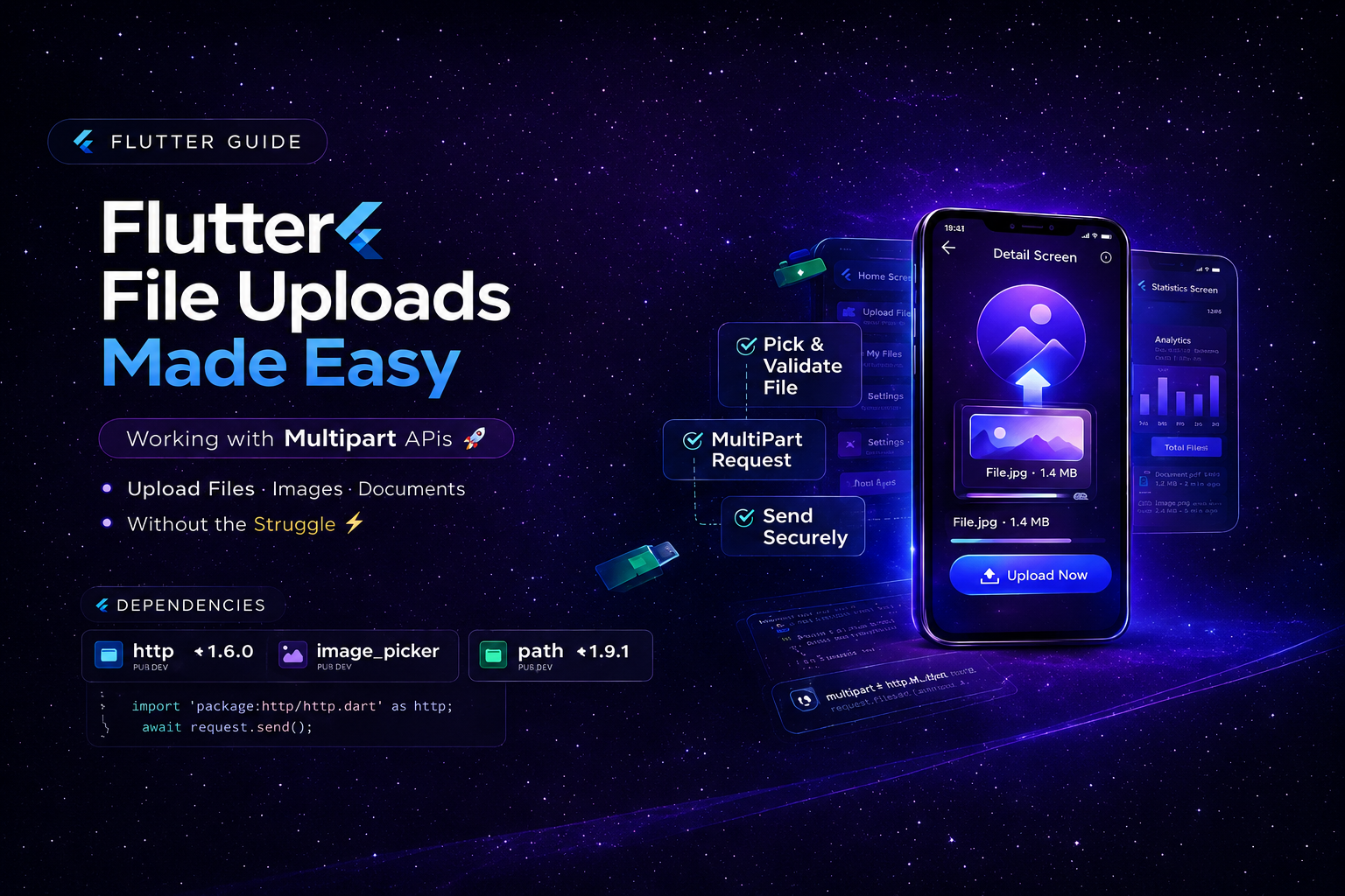 Flutter File Uploads Made Easy: Working with Multipart APIs
