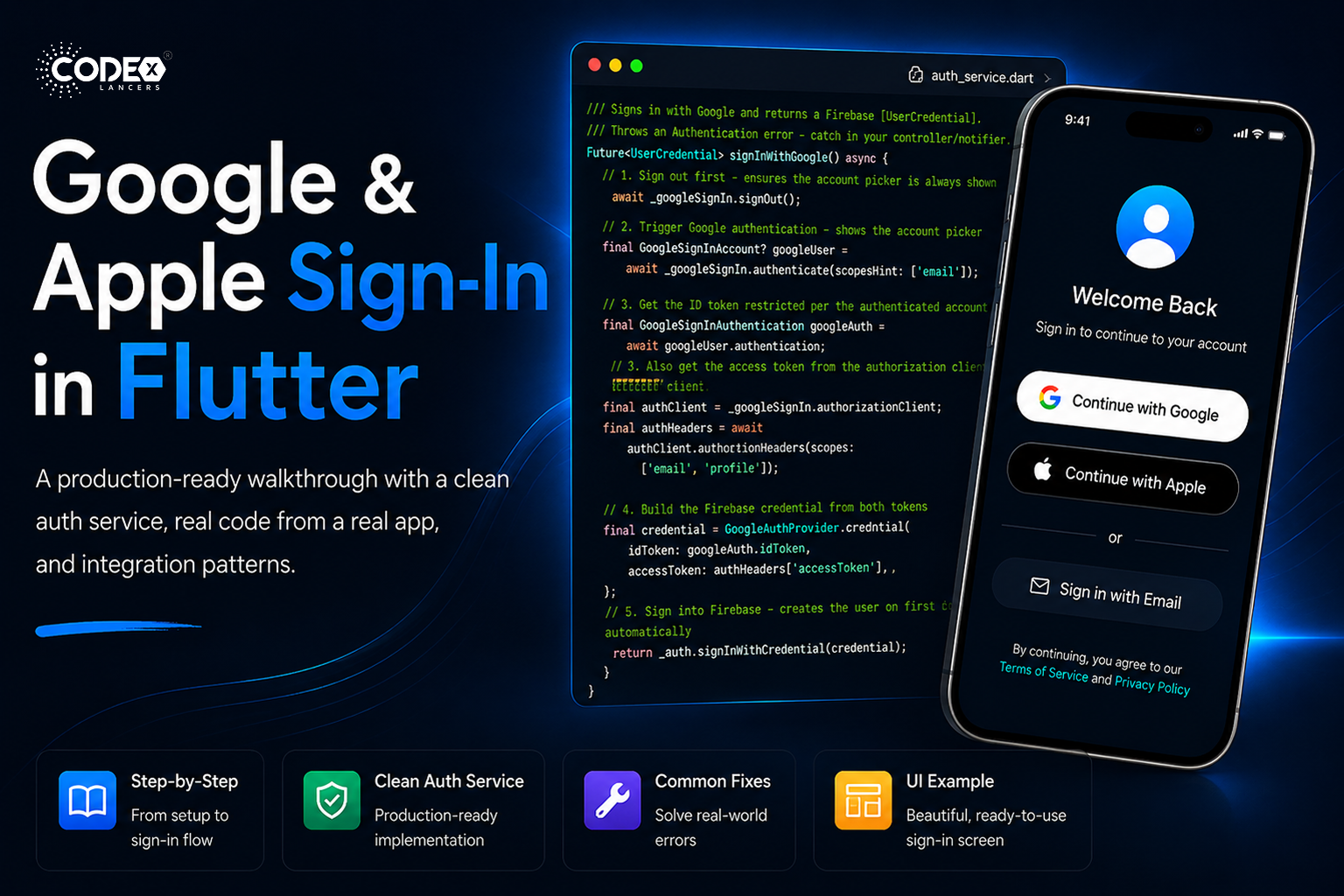 Google & Apple Sign-In in Flutter