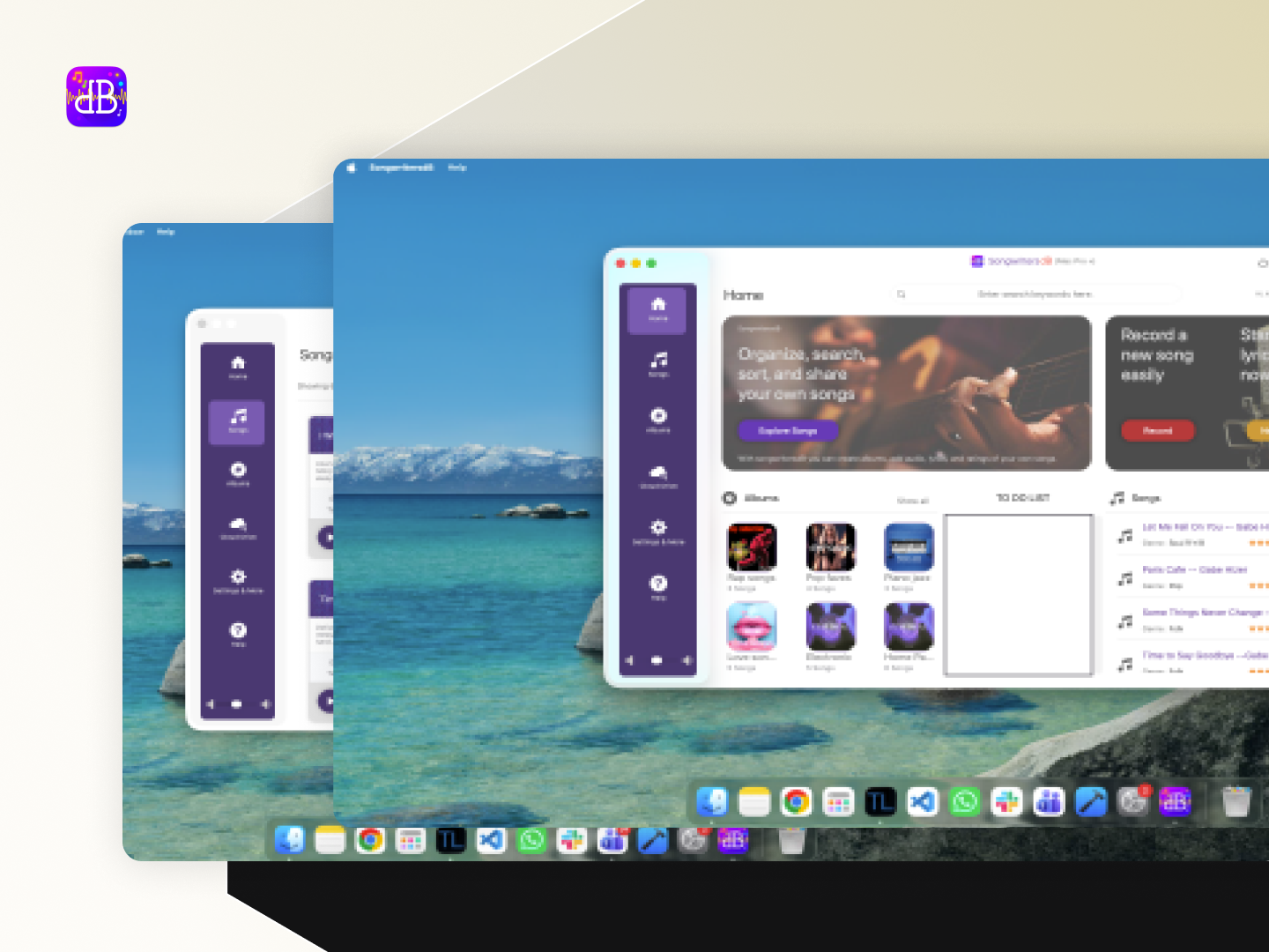 SongwritersdB – Professional Songwriting & Music Cataloging Suite
