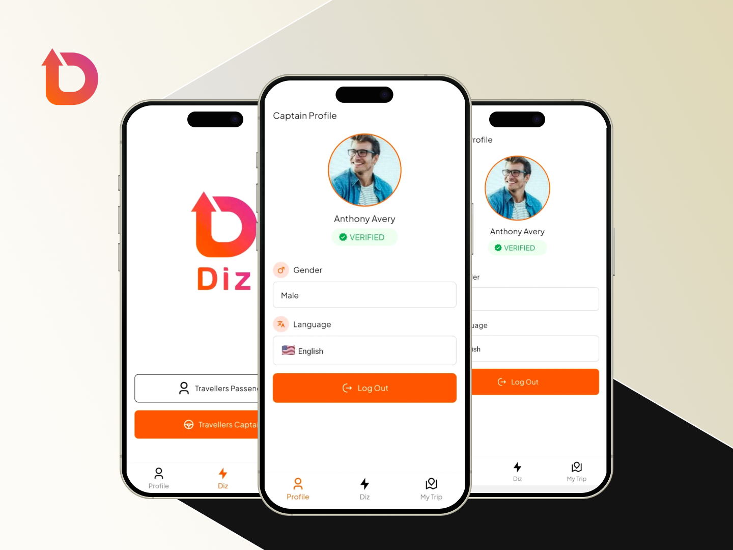 DIZ – Carpooling & Ride-Sharing App