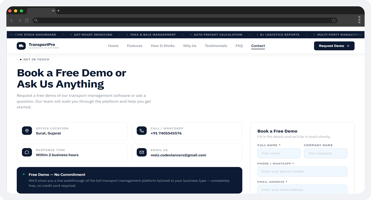 TransportPro – Transport Management Software screen 7