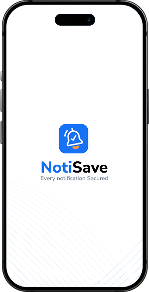 NotiSave screen 1