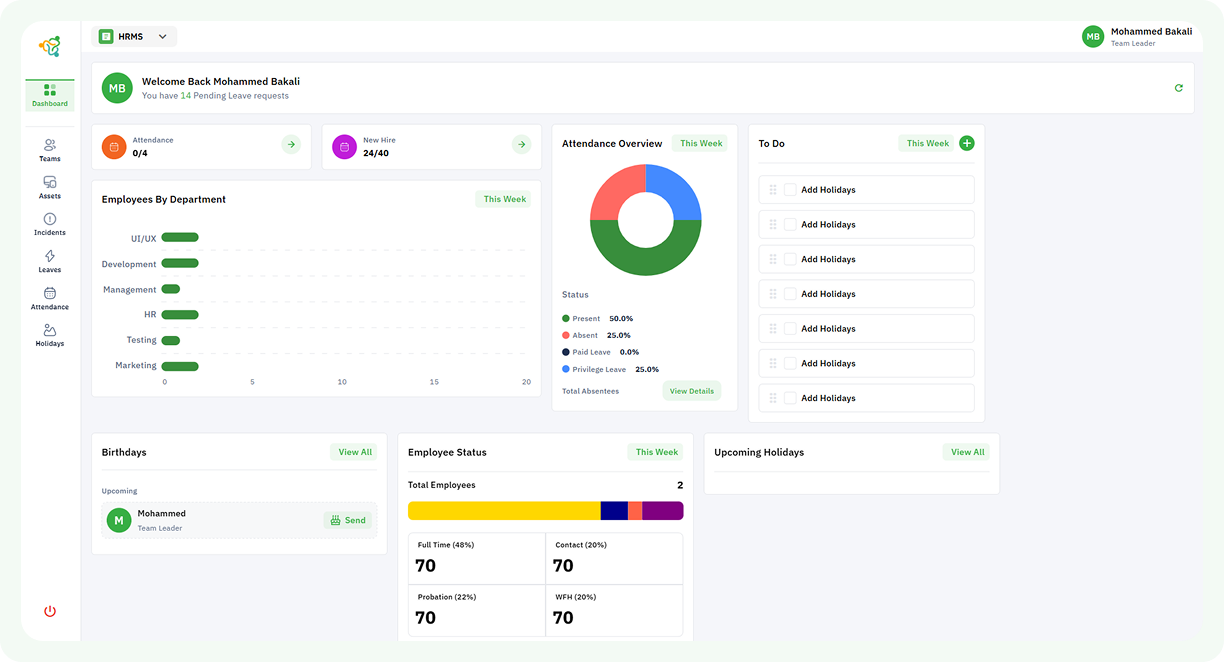 ERP CodeX – Enterprise Resource Planning System screen 2