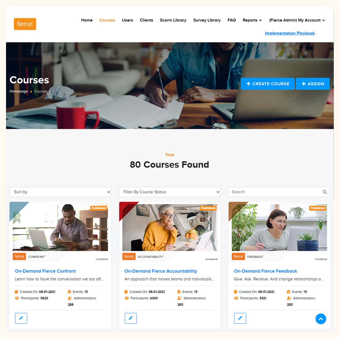 EduStream – Learning Management System (LMS) screen 2