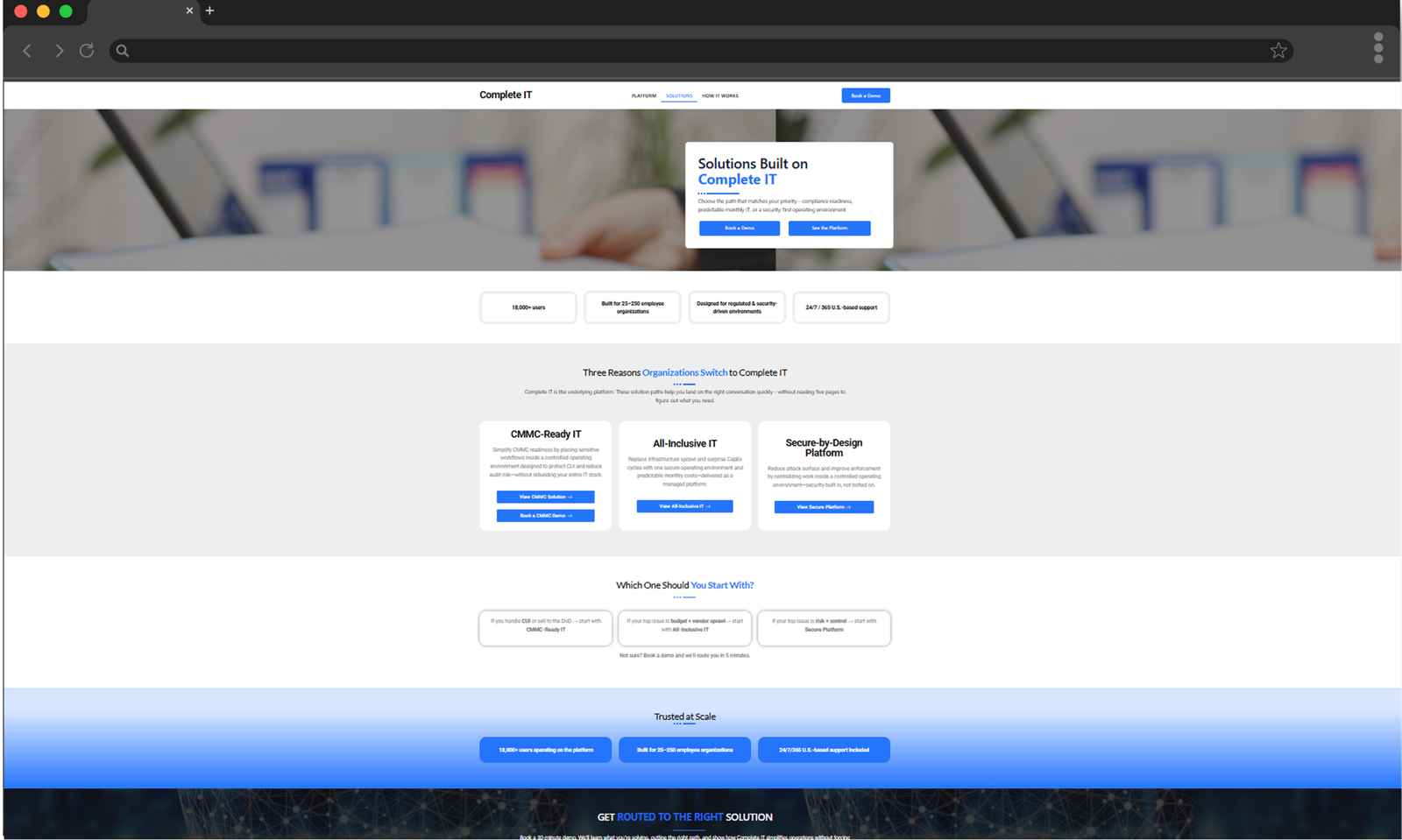 Casium Technologies screen 2