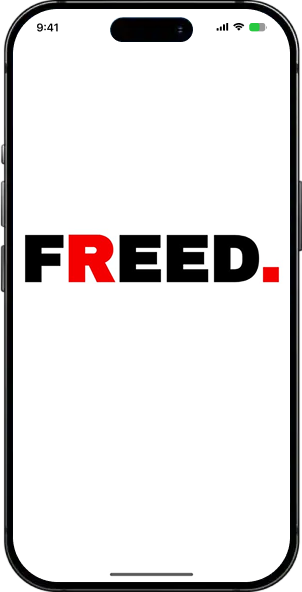 Freed – Flutter screen 1