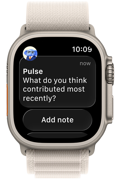 Pulse Coaching Watch screen 7