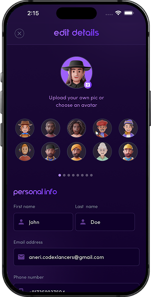 Carecheck screen 2