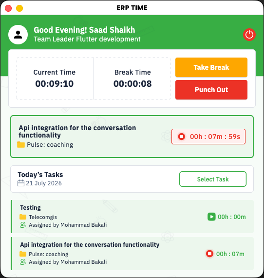 TeamTracker – Professional Employee Time & Activity Monitoring Suite screen 2