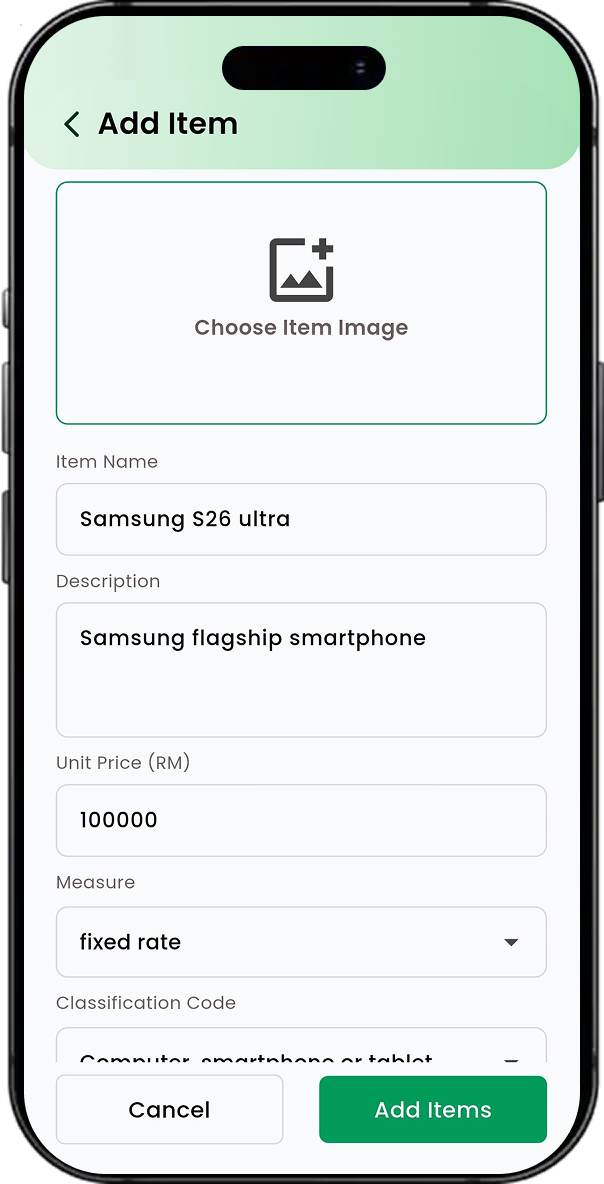 Invoice Factory – Invoice Hub & QR Code Management System screen 11