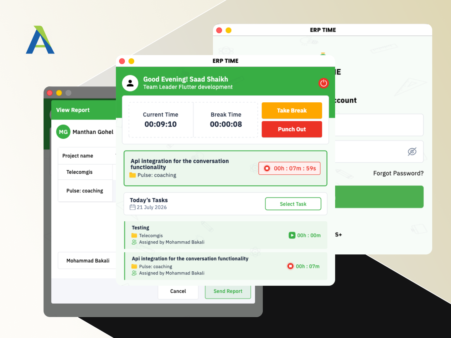 TeamTracker – Professional Employee Time & Activity Monitoring Suite