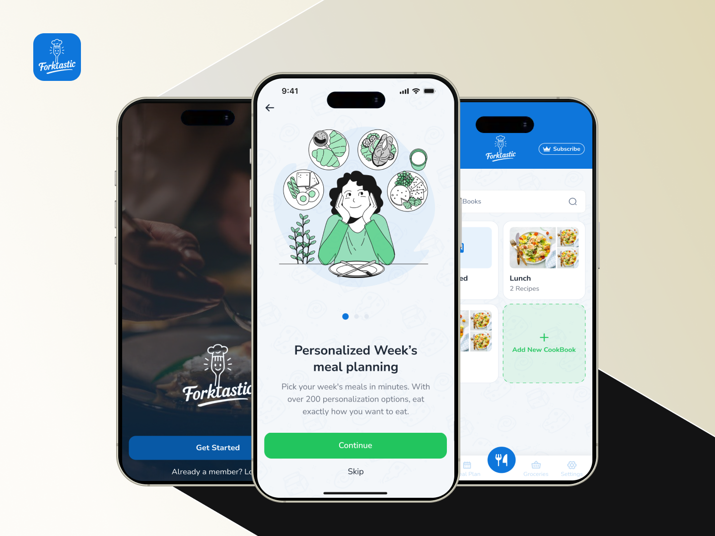 Forktastic Recipe Management App