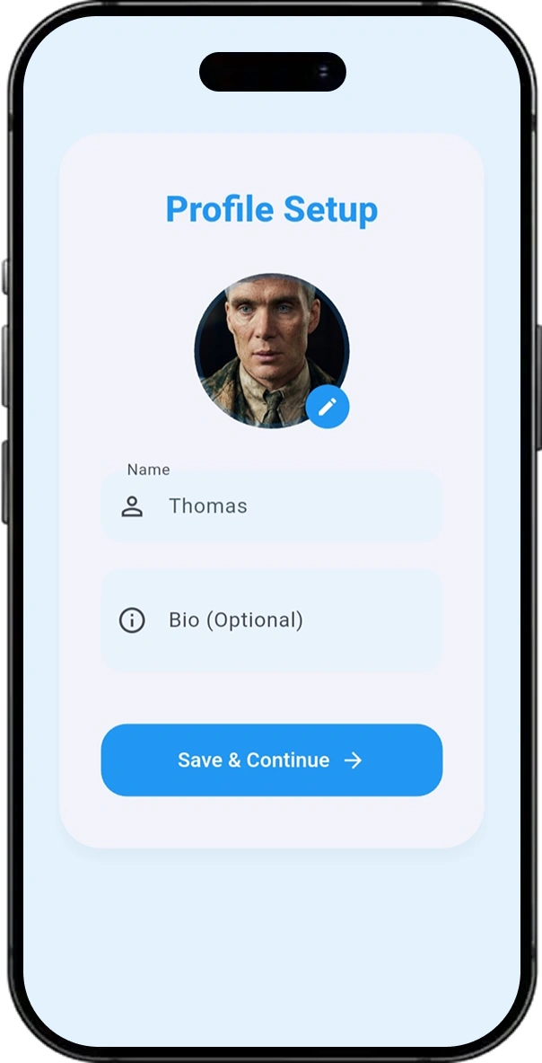 Bluchat screen 2