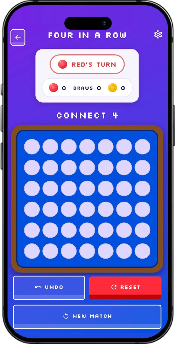Connect 4 Game screen 5