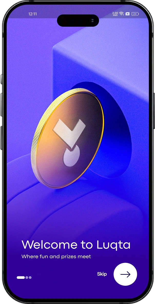 Luqta App screen 3
