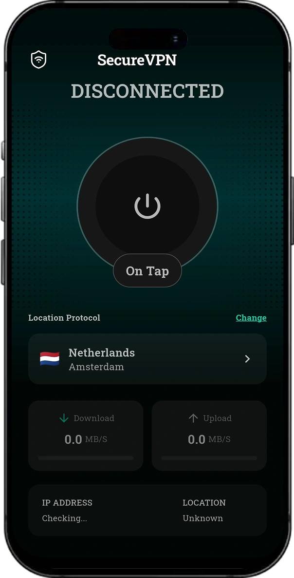 Secure VPN screen 5