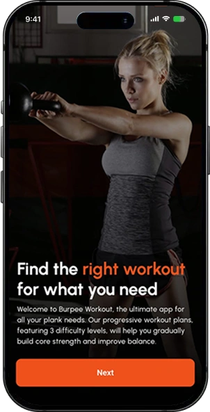 Burpee – Total Body Challenge screen 2
