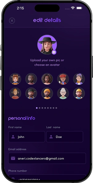 Carecheck screen 3