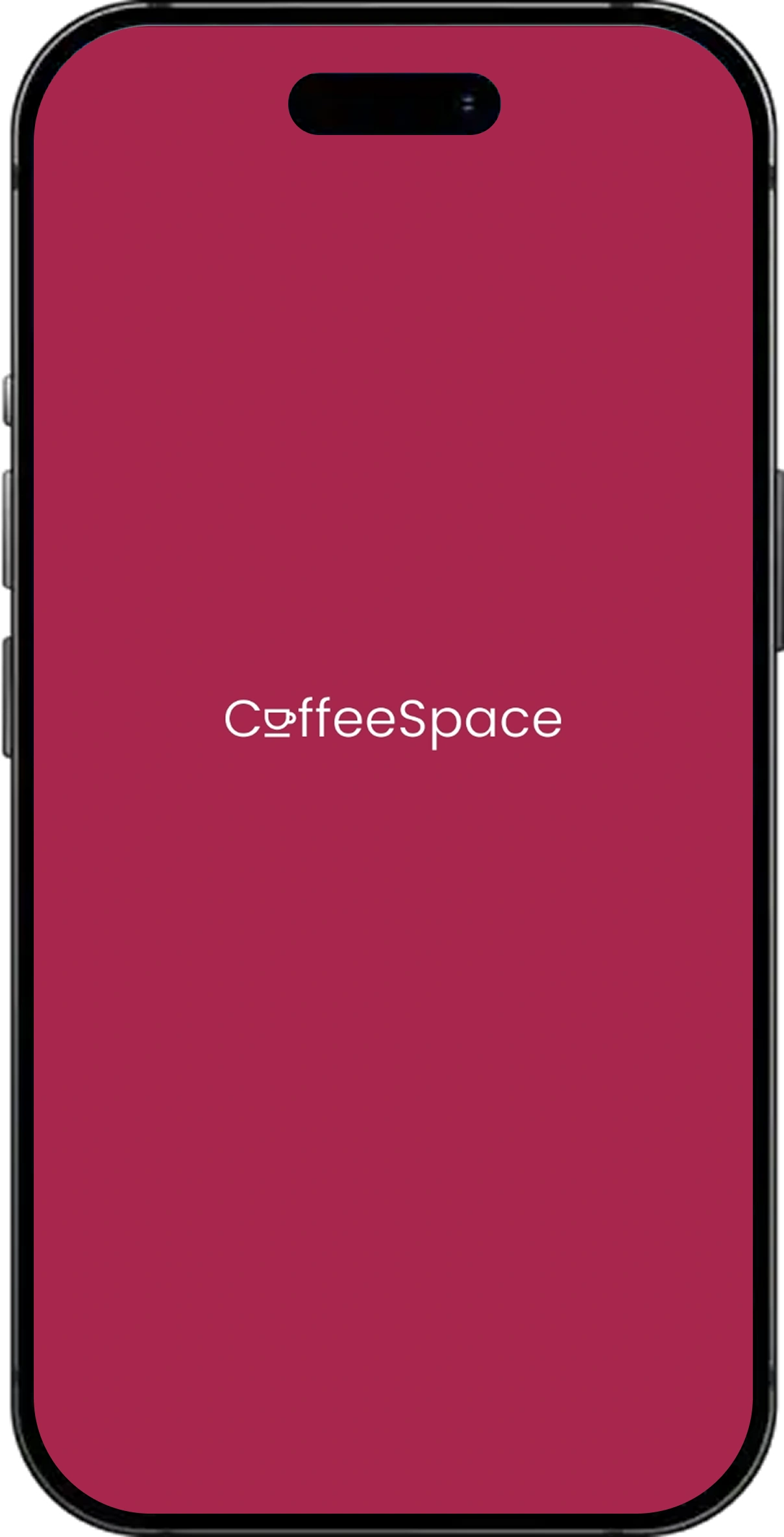 CoffeeSpace screen 1