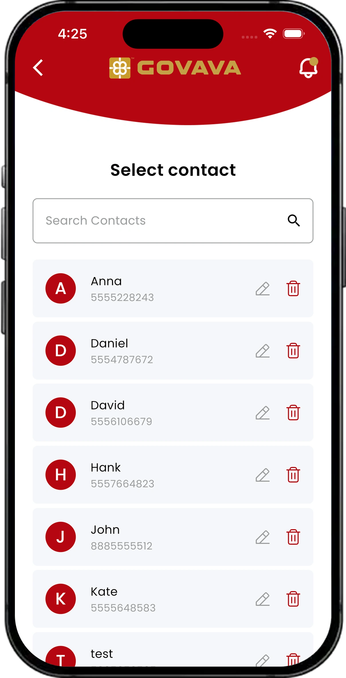 Govava – Smart and Personalized Gift Shopping Platform screen 11