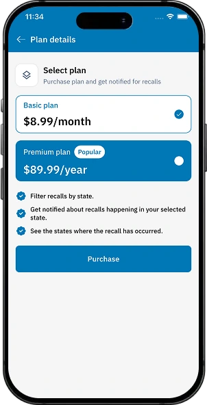Recall Ranger screen 9