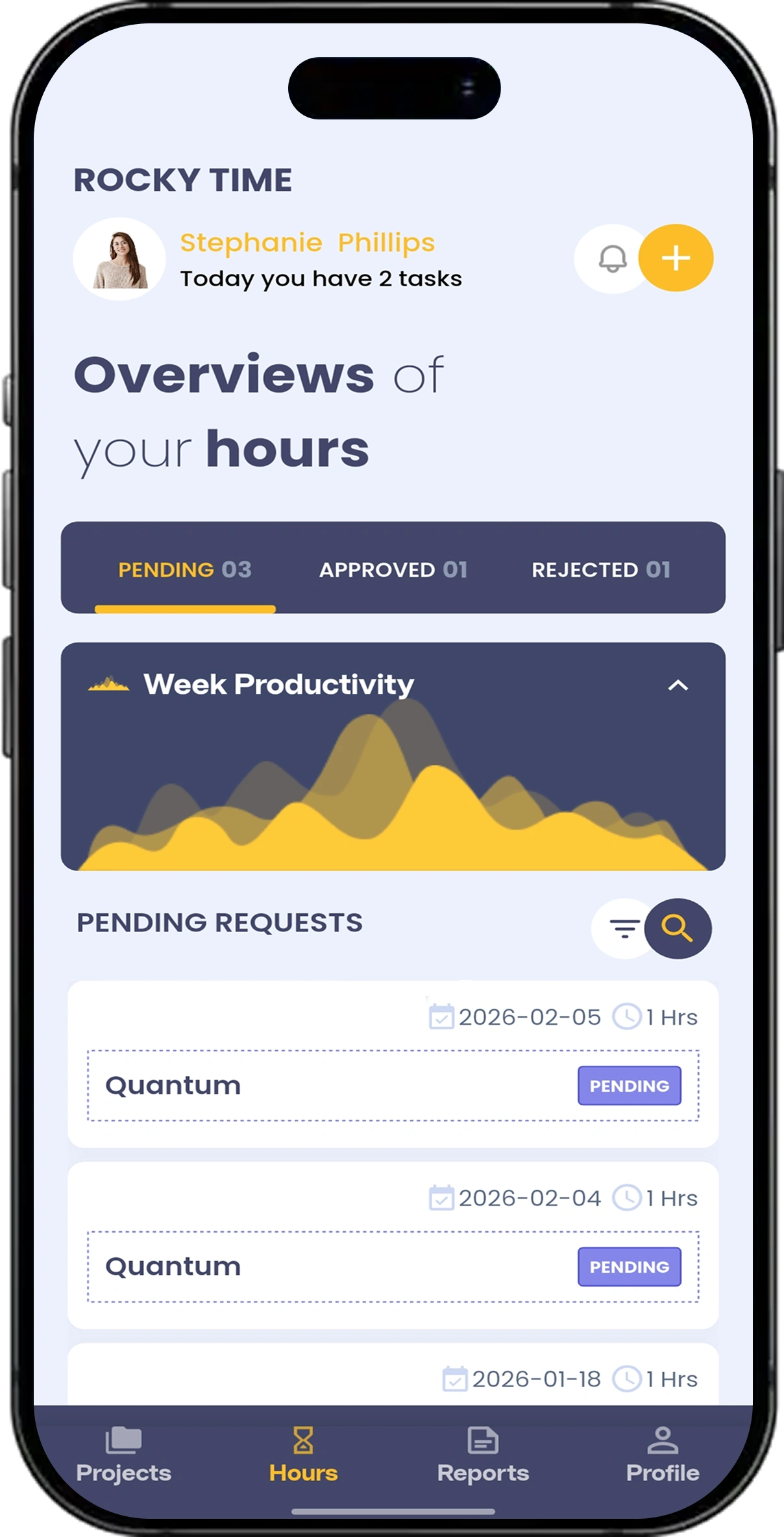 Rocky Time screen 2