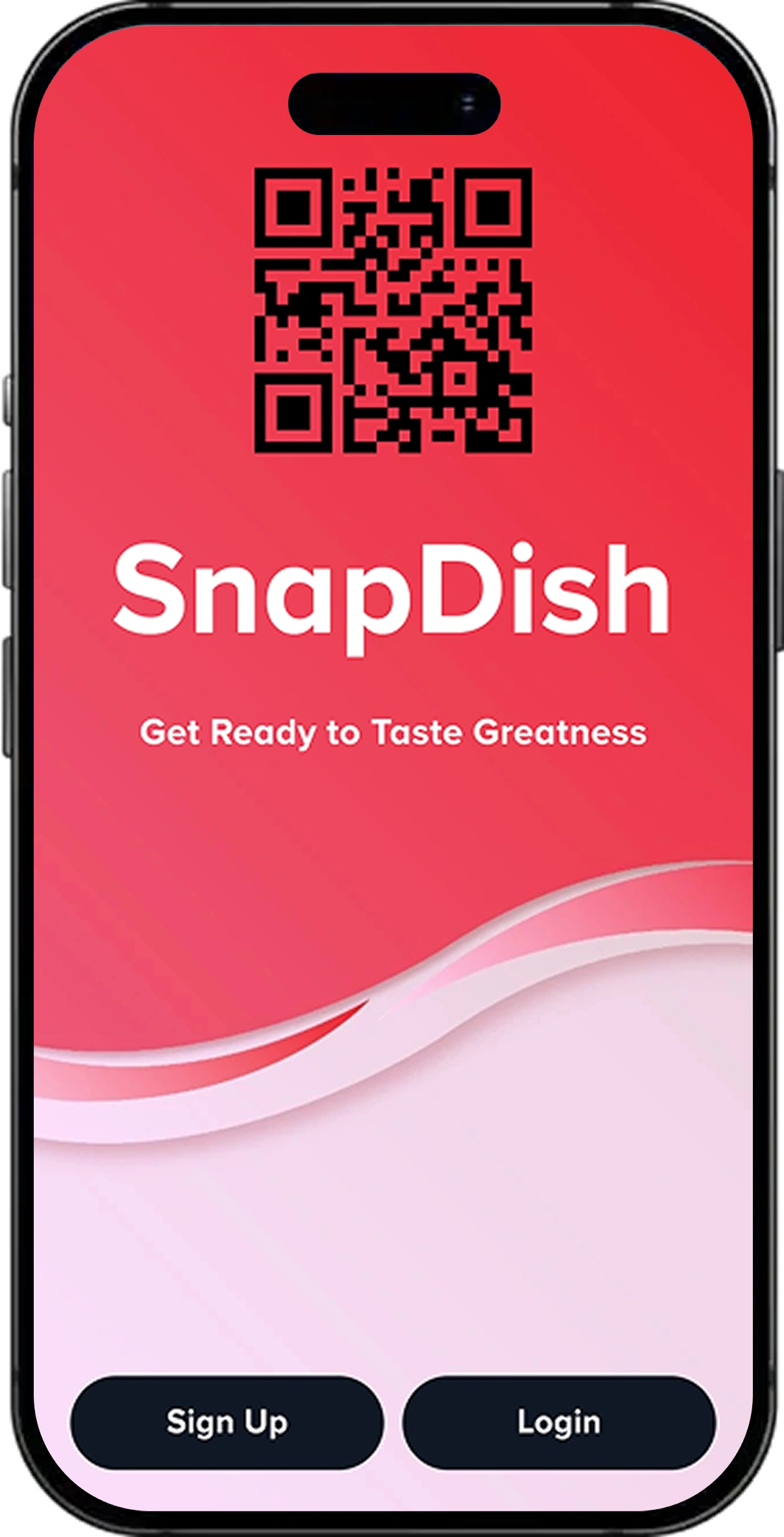 SnapDish – Restaurant Menu Creation & Review (Mobile App) screen 1