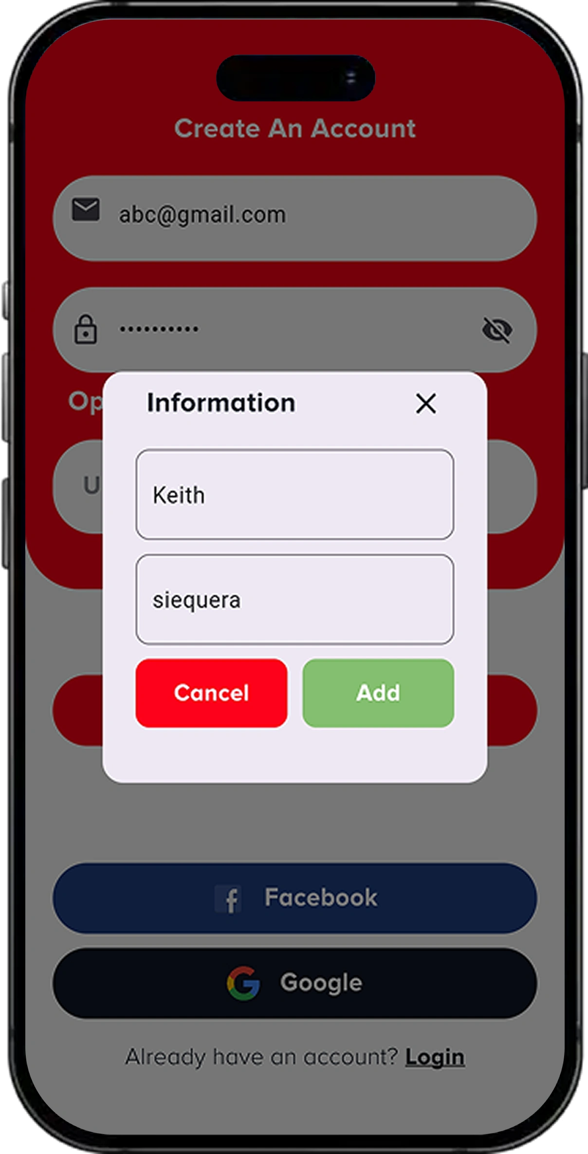 SnapDish – Restaurant Menu Creation & Review (Mobile App) screen 2
