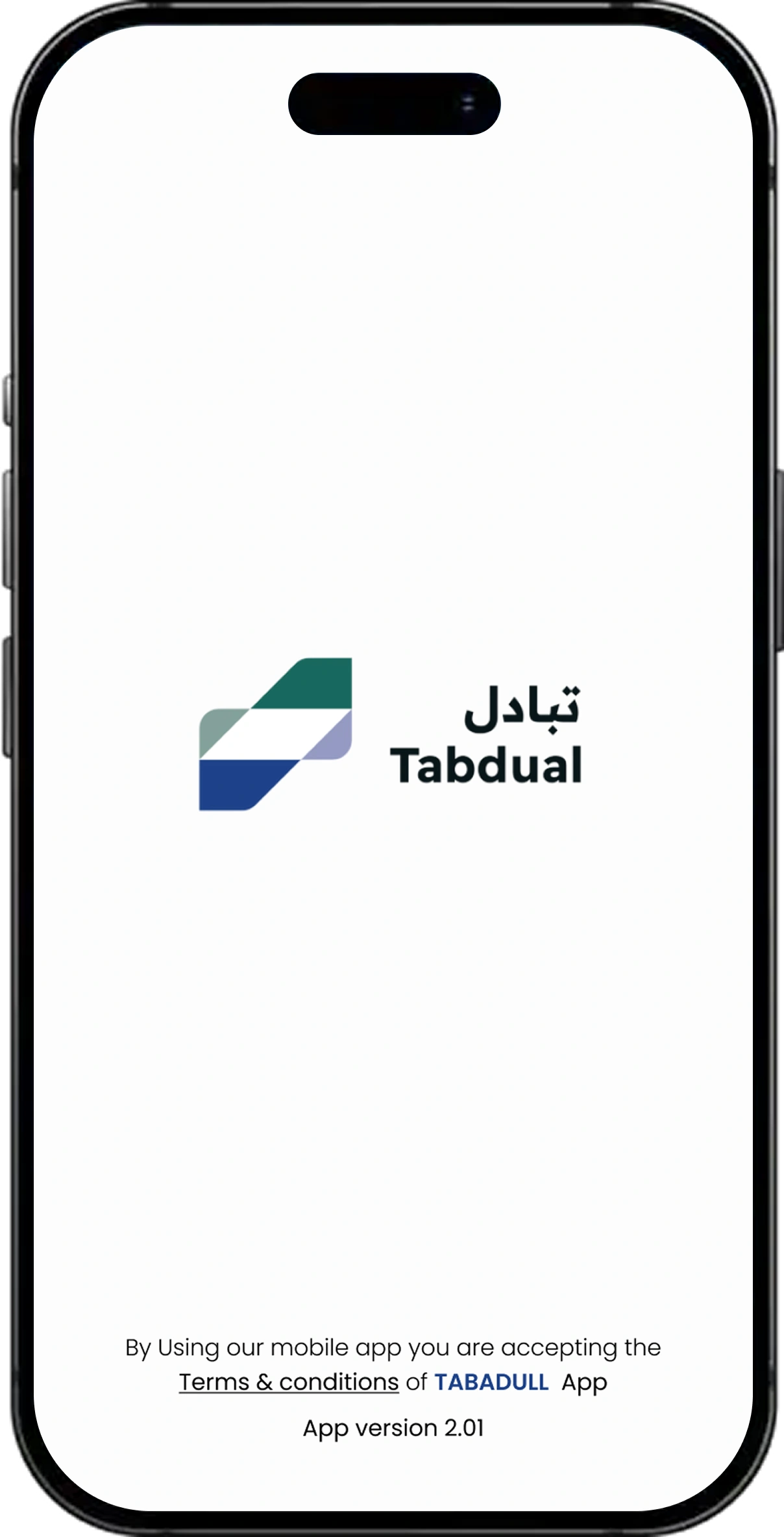 TEPS – Tabadul screen 2