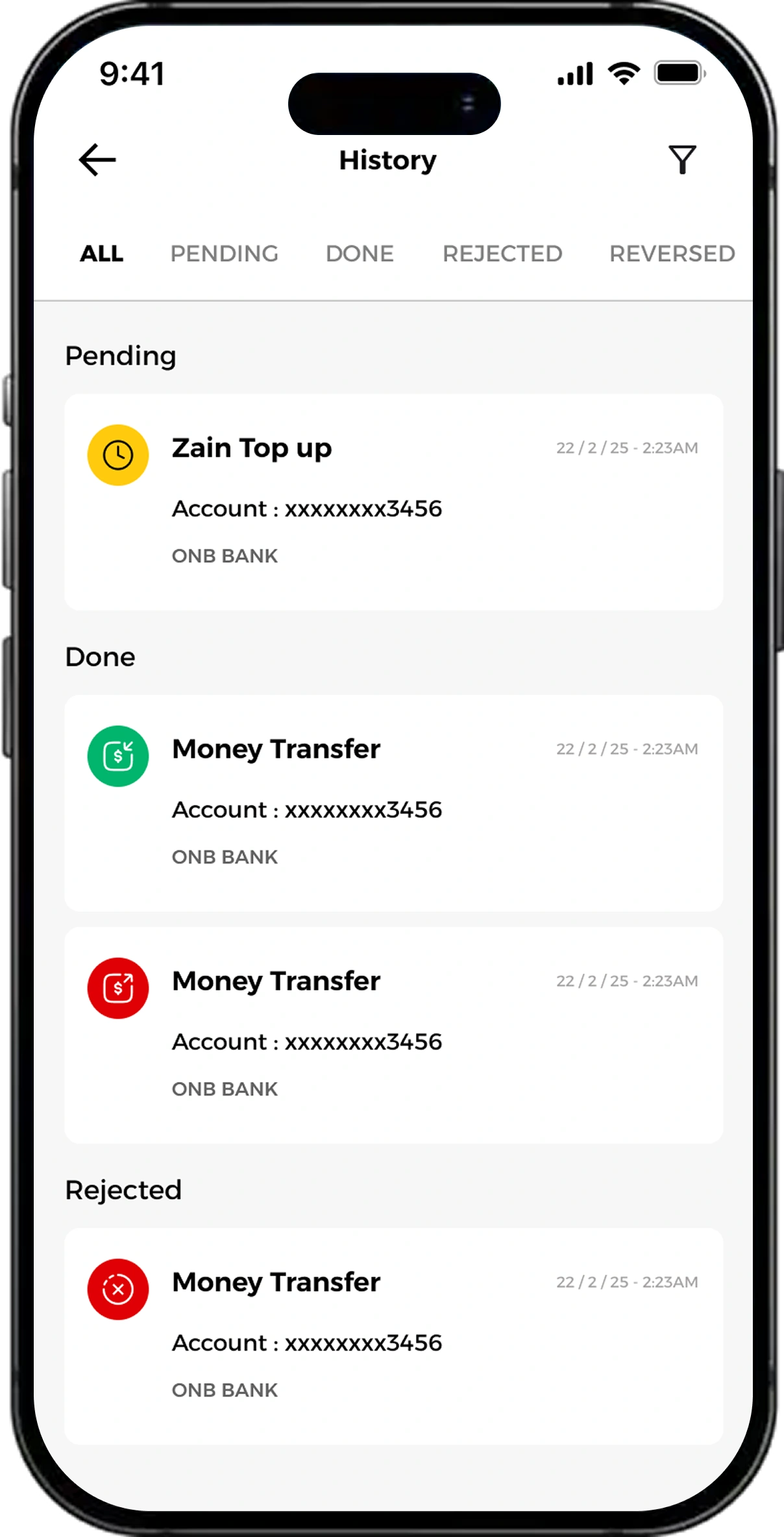 TEPS – Tabadul screen 6