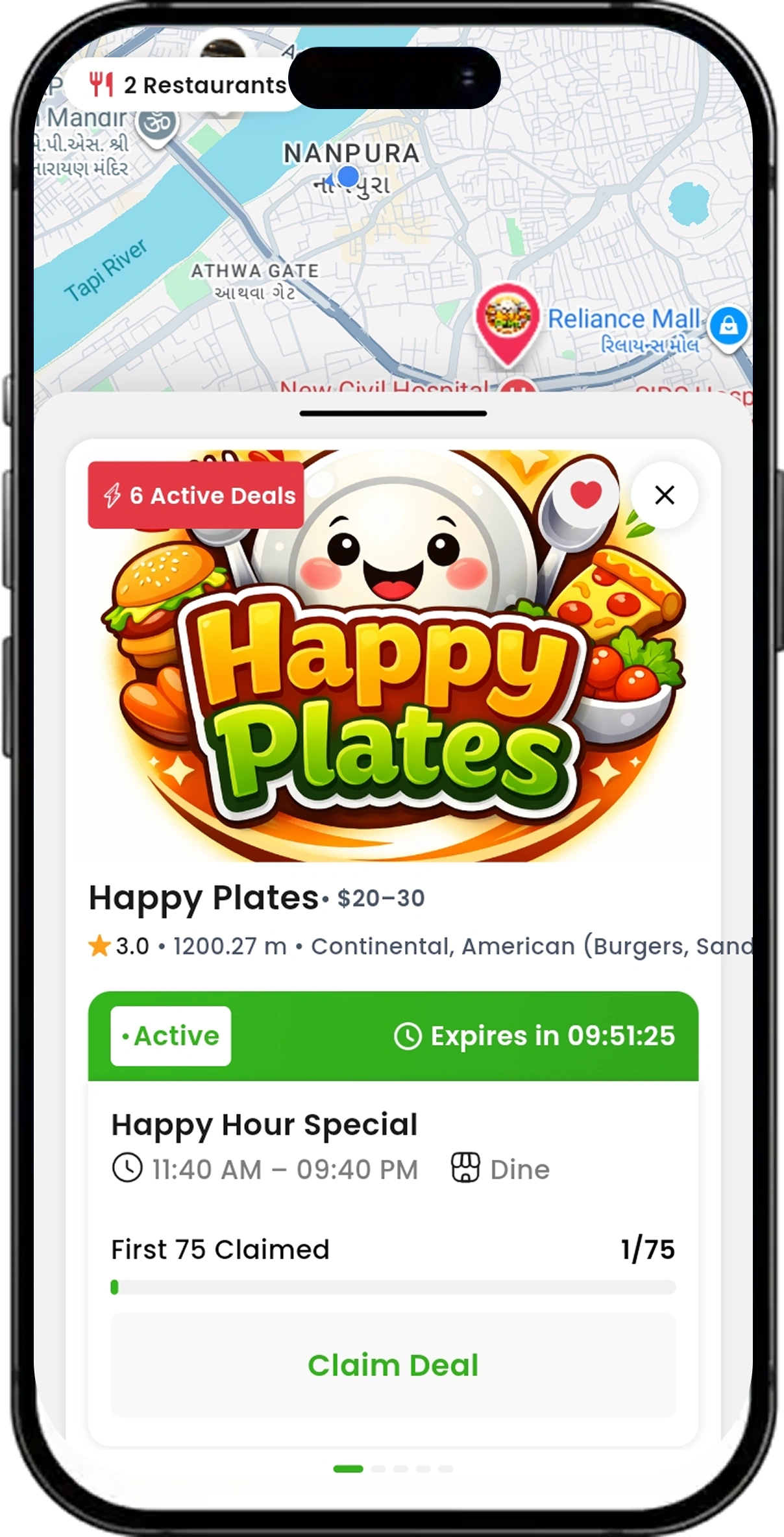 What’s 4 Dinner App screen 2