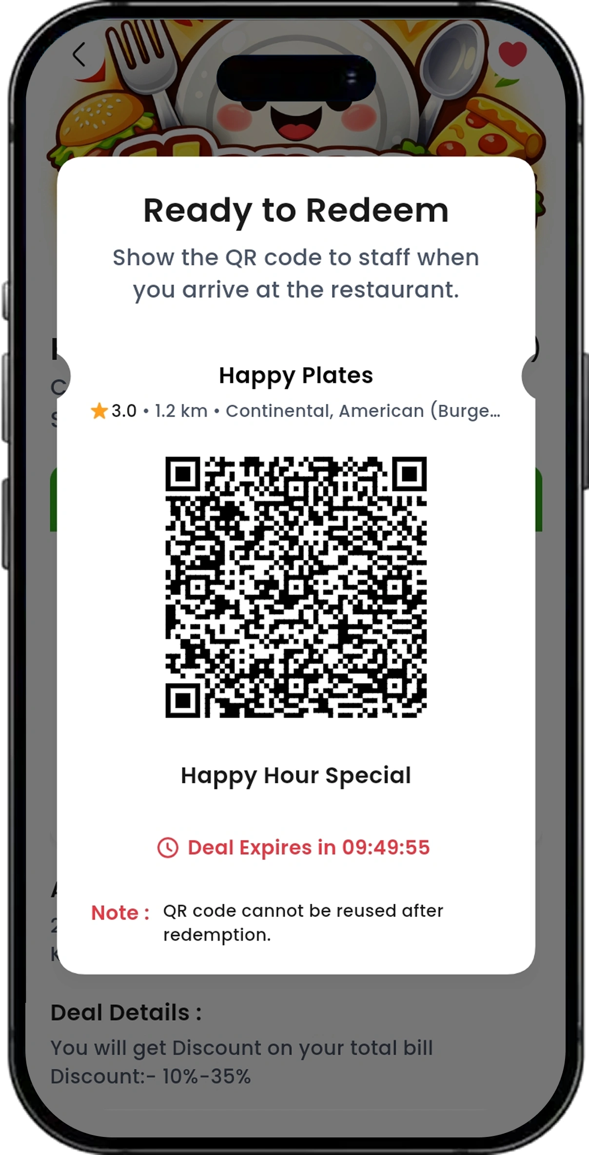 What’s 4 Dinner App screen 3