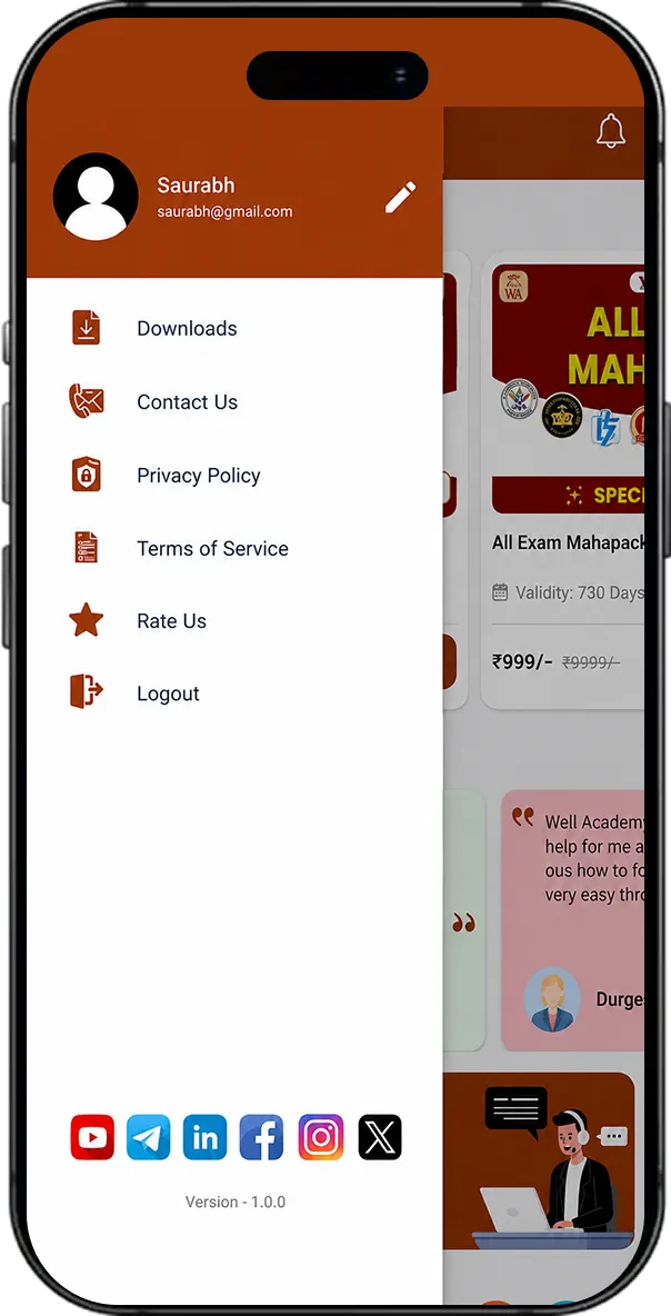 Well Academy Learning App screen 4
