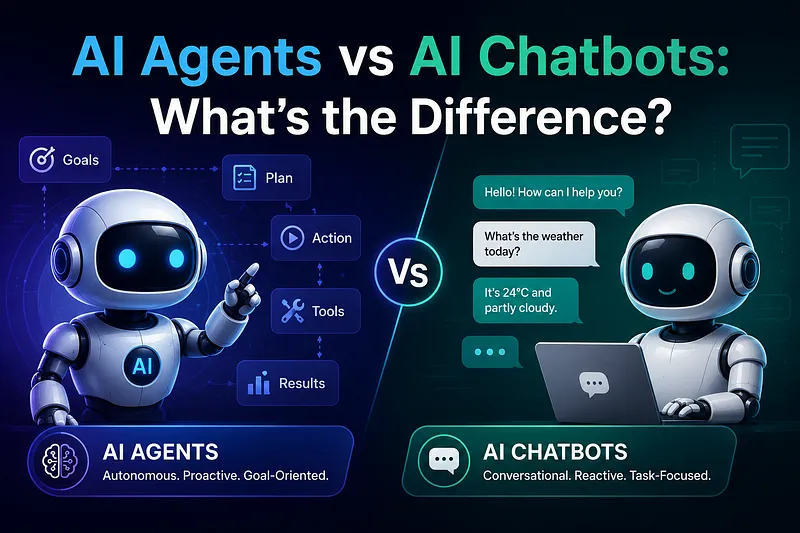 AI Agents vs AI Chatbots: What's the Difference?