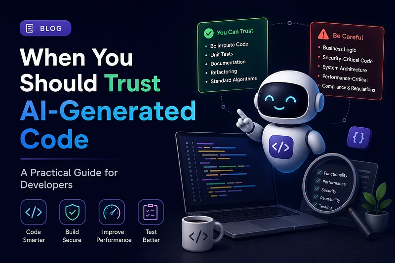 When You Should Trust AI-Generated Code