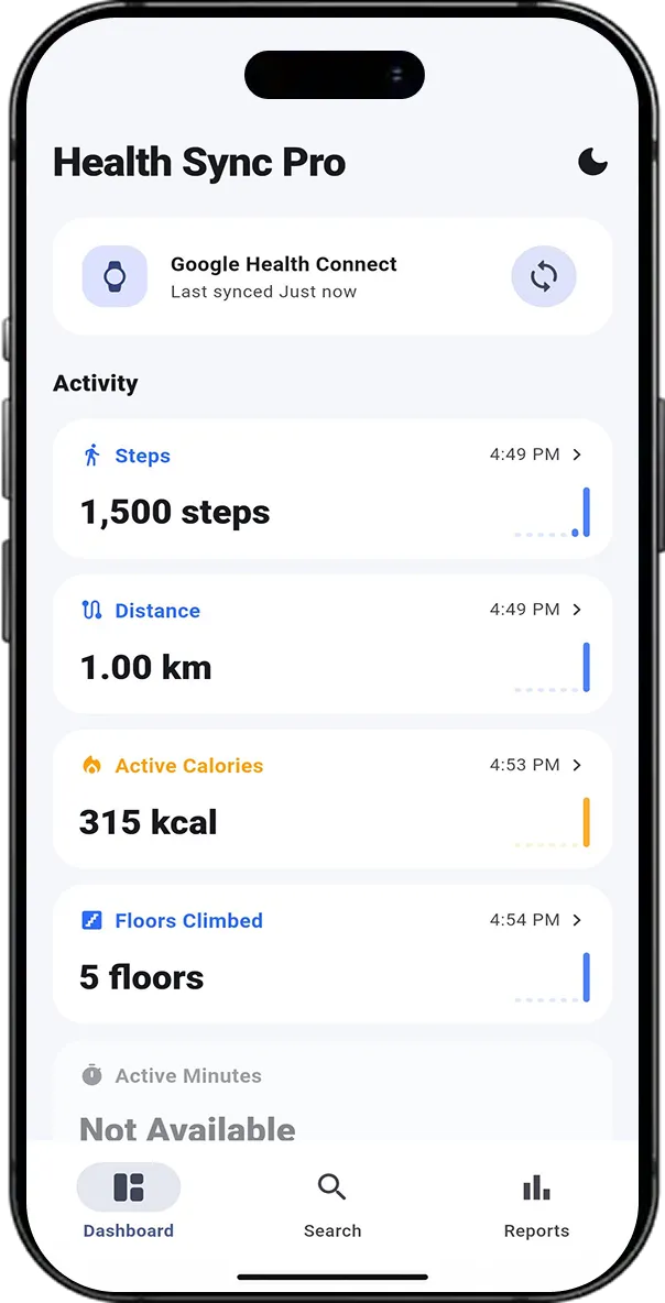 OneHealth screen 1