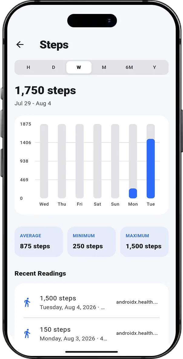 OneHealth screen 3