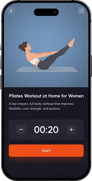 Pilates Workout at Home for Women screen 10